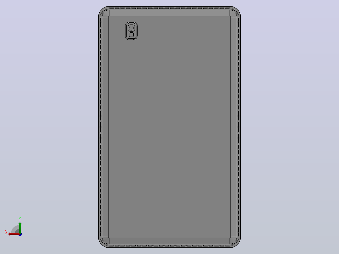 三星Galaxy Tab Pro 8.4后视图