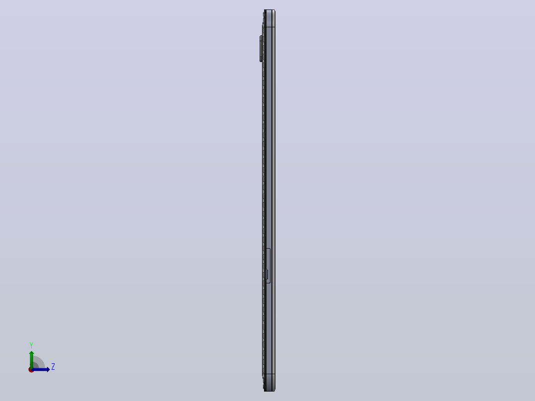 三星Galaxy Tab Pro 8.4左视图