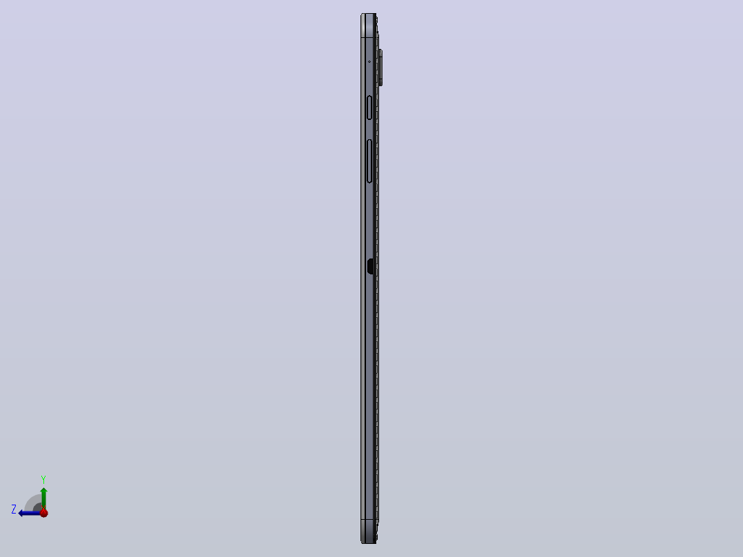 三星Galaxy Tab Pro 8.4右视图