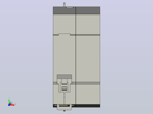 纳德NDB1L-32 GFCI Din安装断路器前视缩略图