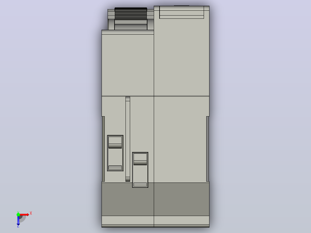 纳德NDB1L-32 GFCI Din安装断路器俯视图