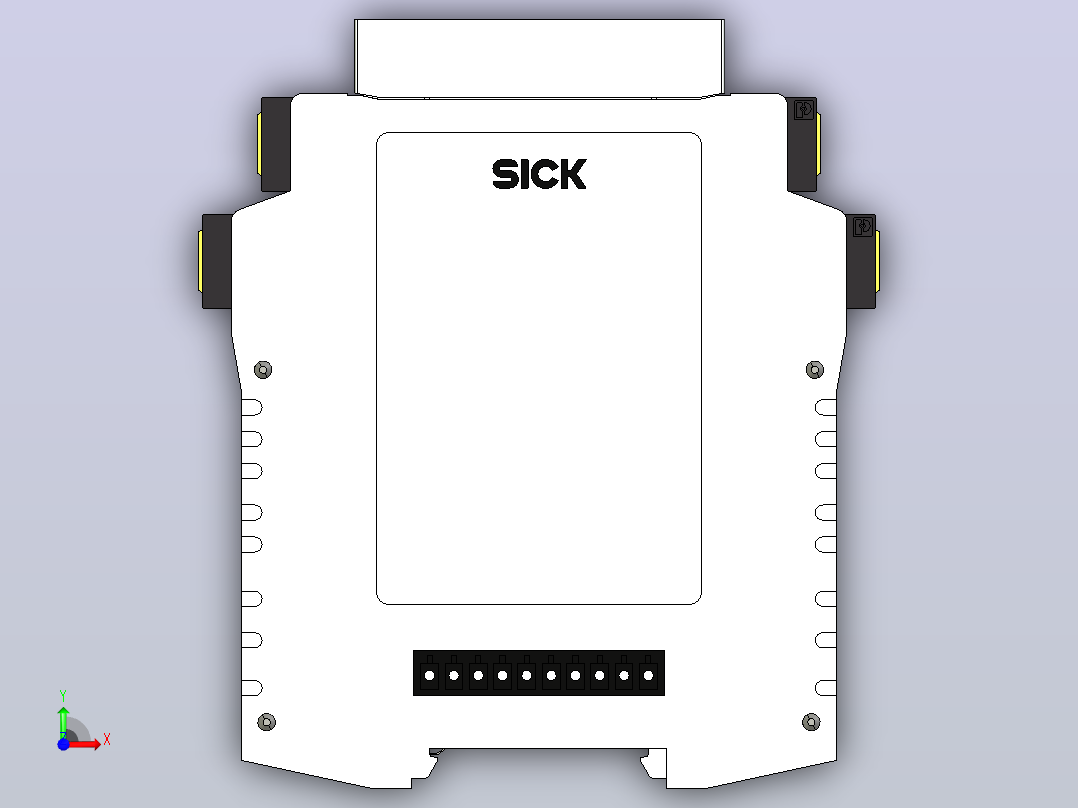 FX0-STIO68002安全控制器前视图