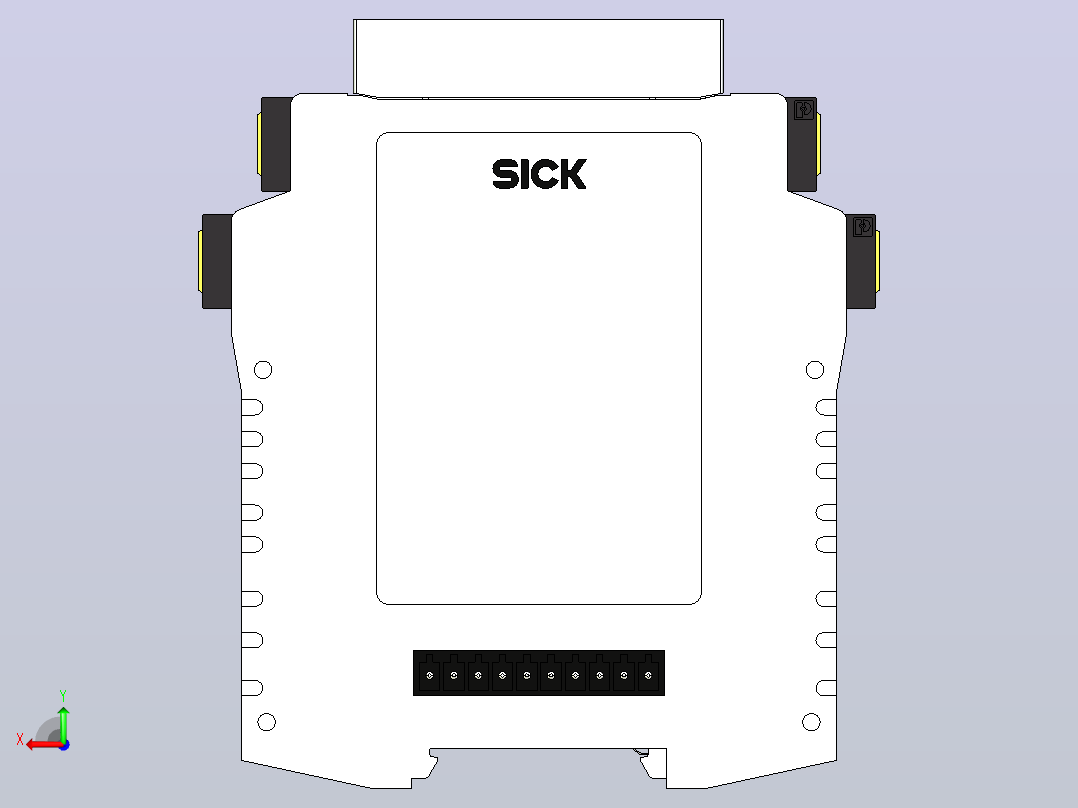 FX0-STIO68002安全控制器后视图