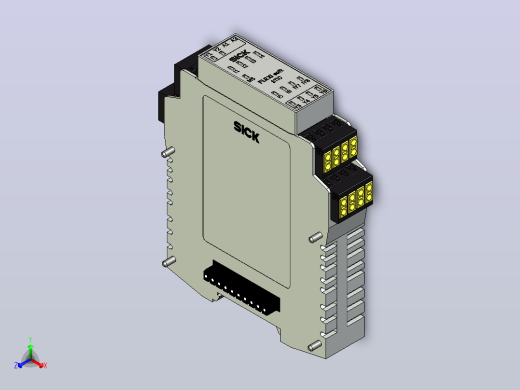 FX0-STIO68002安全控制器正等轴测缩略图