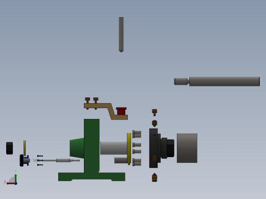 钻套筒径向孔夹具后视缩略图