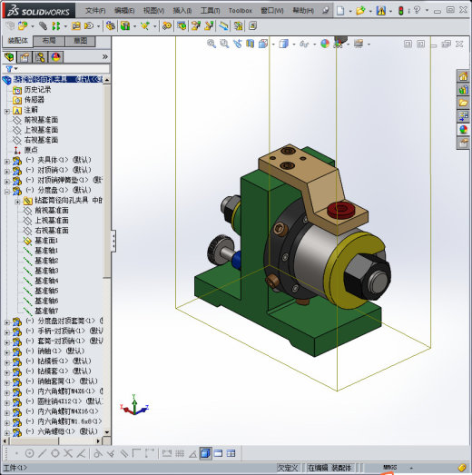钻套筒径向孔夹具缩略图