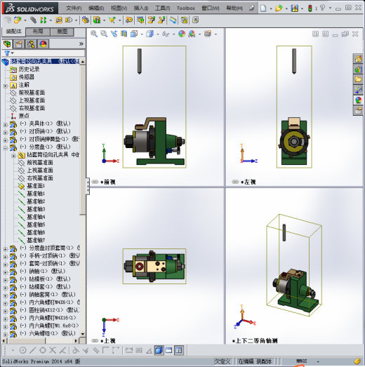钻套筒径向孔夹具缩略图