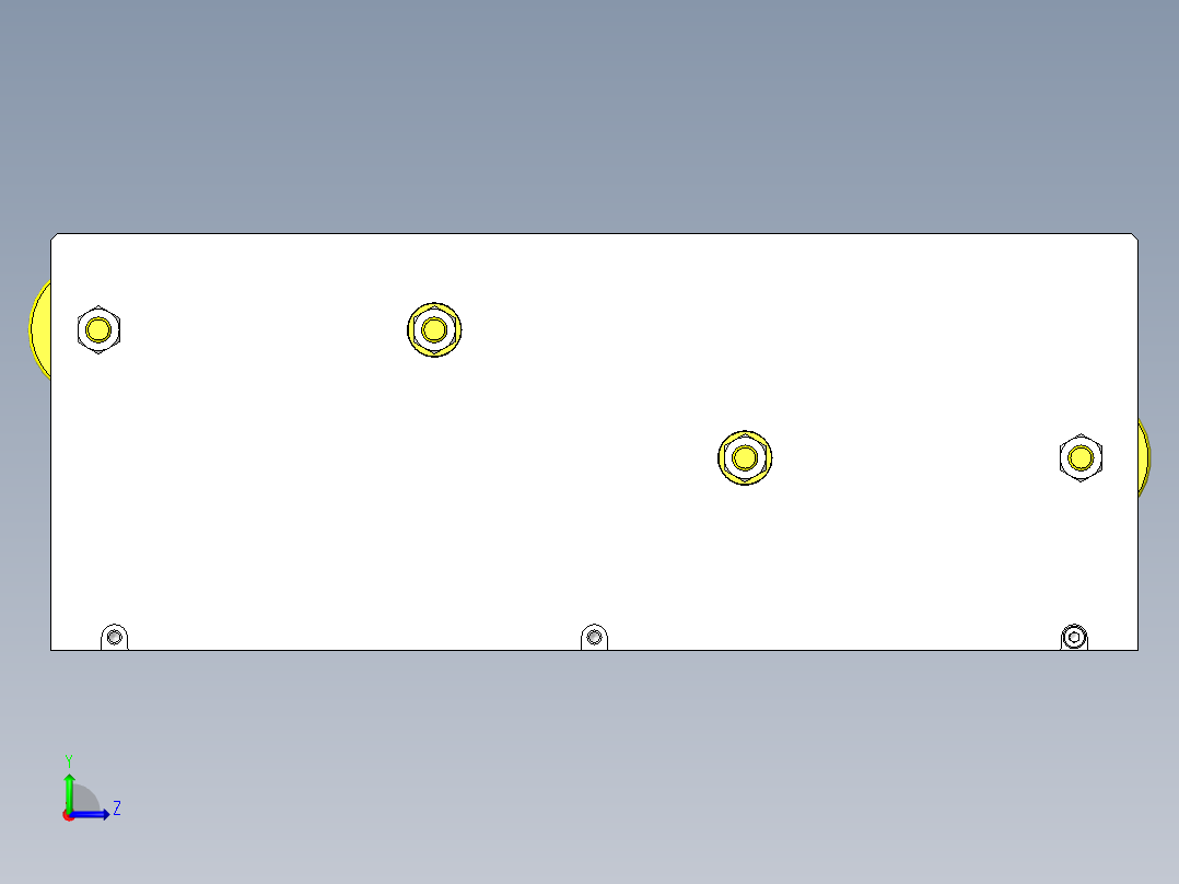 圆皮带输送机1左视图