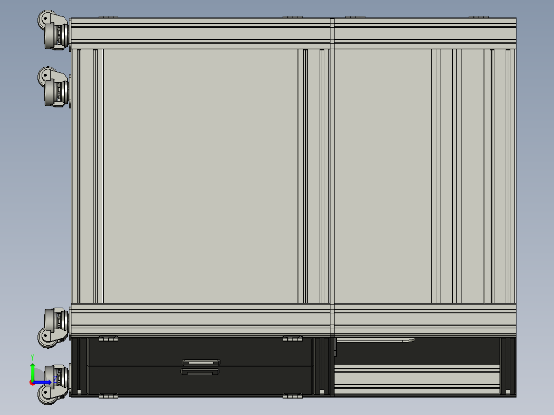 垫片叠放设备垫圈叠放左视图