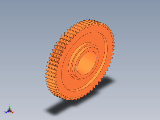 齿轮零件模型