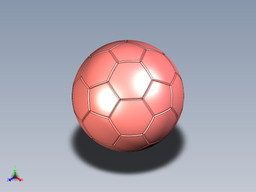 足球3D设计图