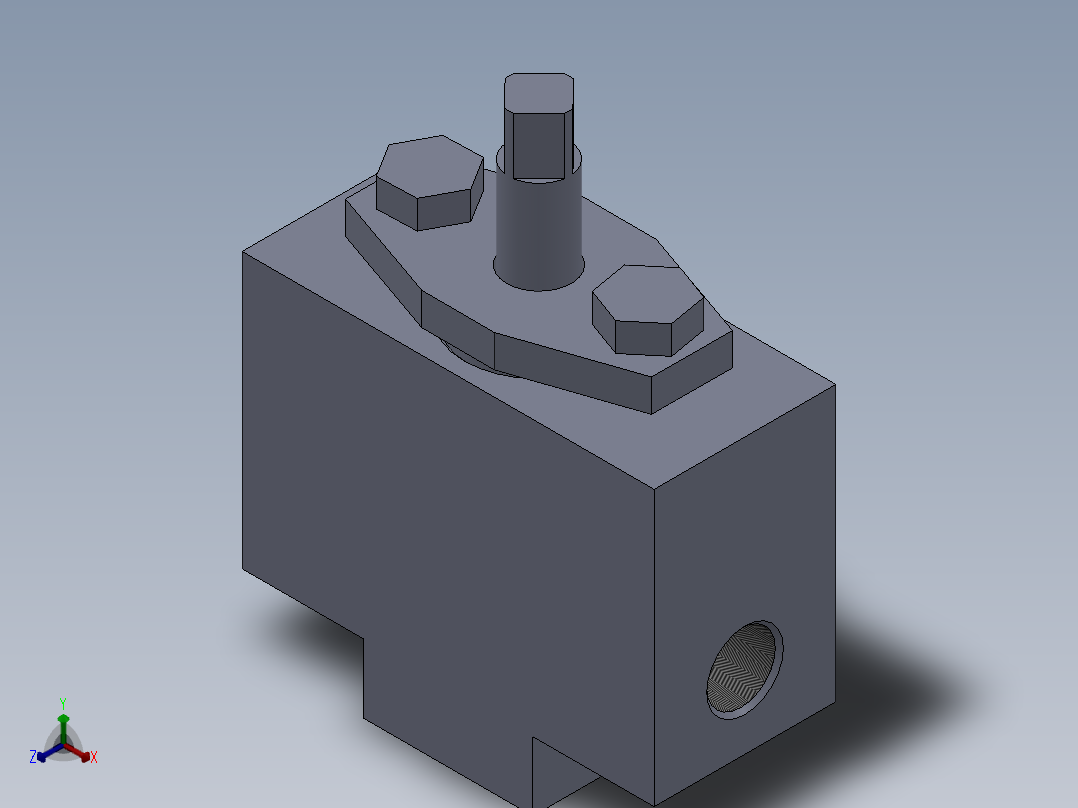 柱塞零件及装配图