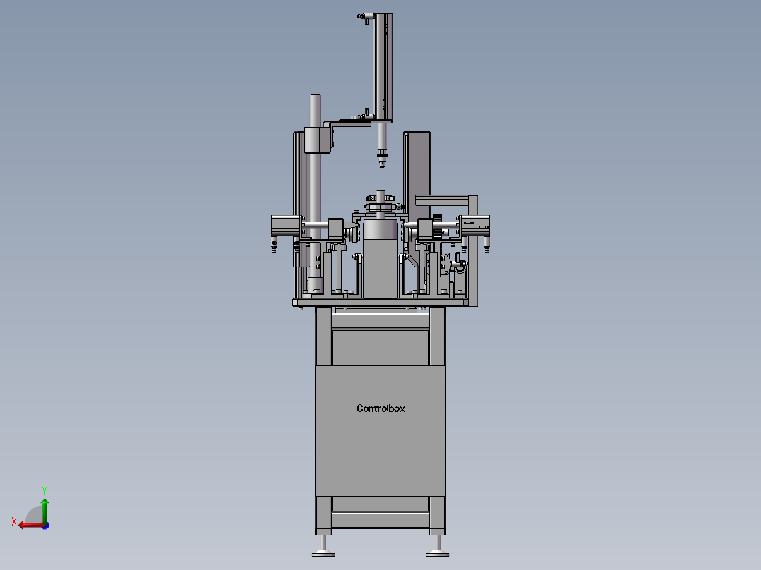搬送机械后视图