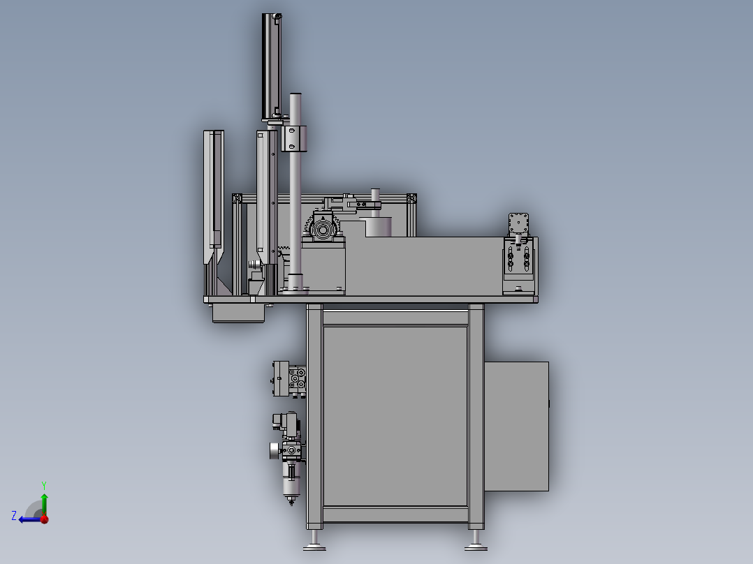搬送机械右视图