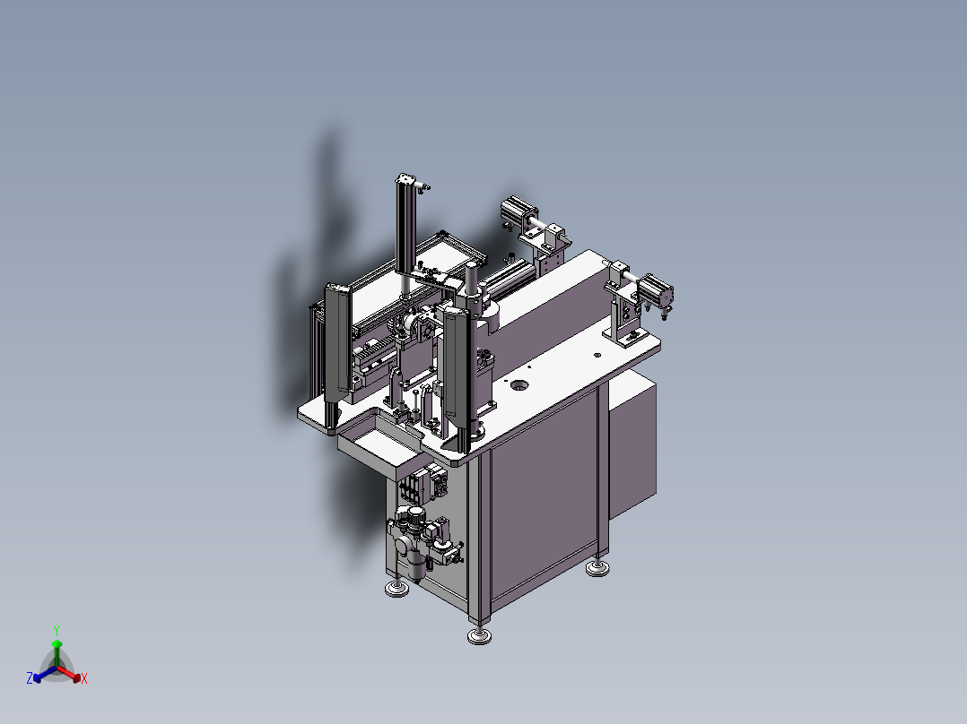 搬送机械正等轴测图