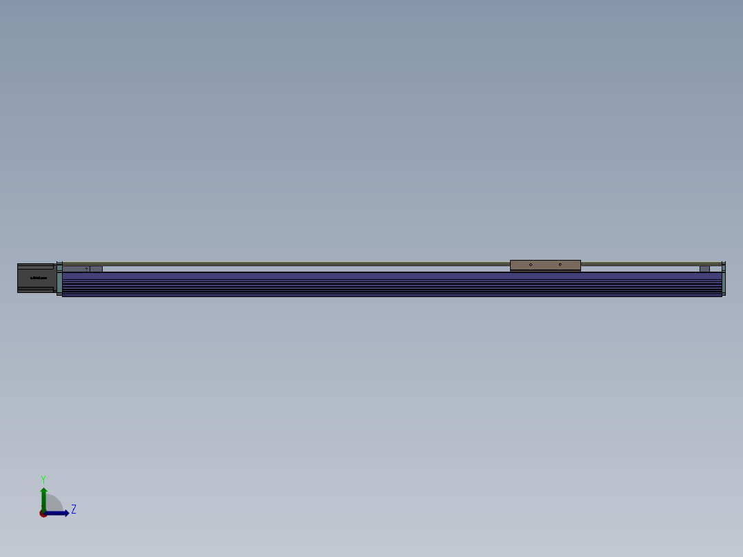 线性模组-TL135-L10-S1050-BD-M200W左视图