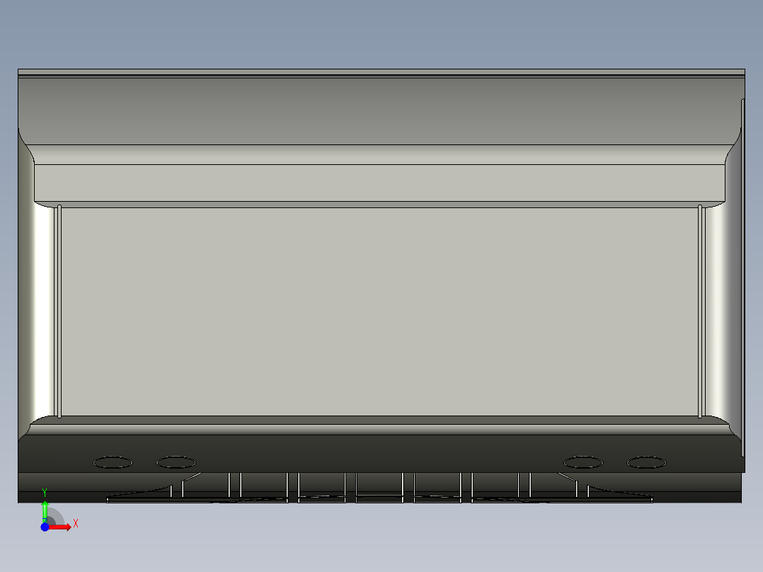 基恩士SJ-F035_kc图纸模型前视图