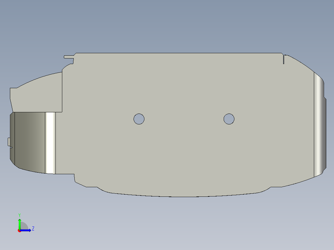 基恩士SJ-F035_kc图纸模型左视图