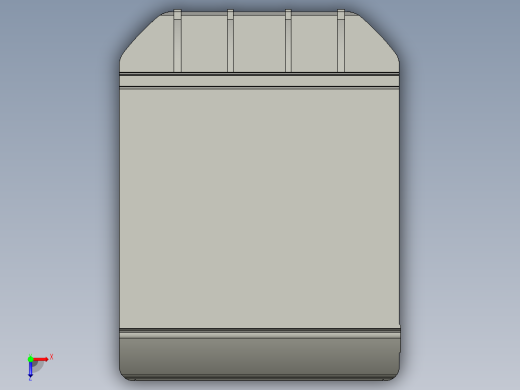 基恩士SJ-F035_kc图纸模型俯视缩略图
