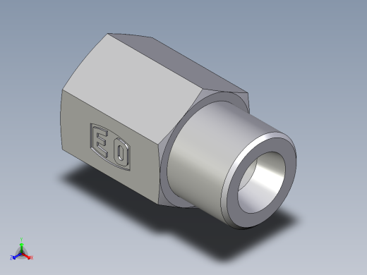 卡套式工业通用硬管接头EO_Swivel_connector_GAI08SR71X