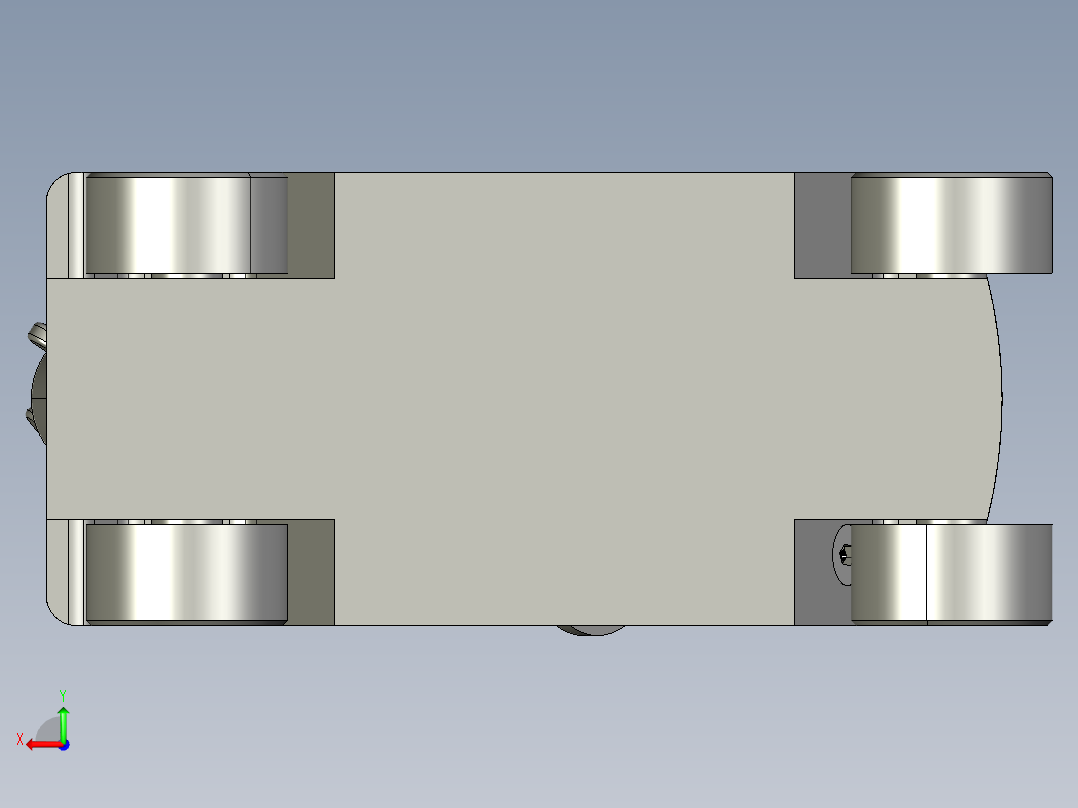 高尔夫小车后视图
