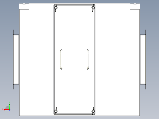 风柜空气过滤箱新风净化箱后视缩略图
