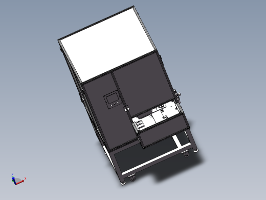 贴印机设计模型设备