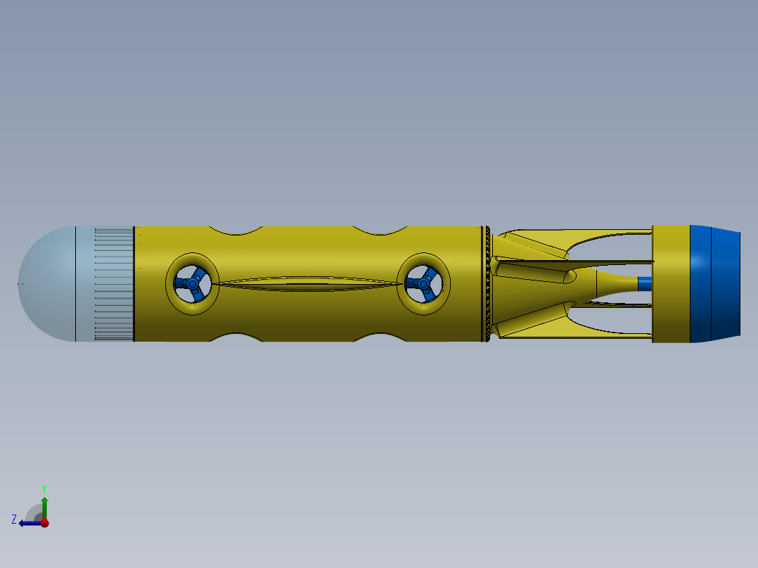 ROV个人潜水艇--sw右视图