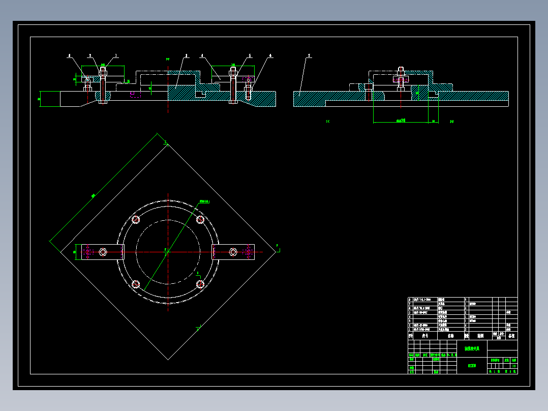 提升链轮轴承座机械加工工艺规程及工艺装备夹具设计【含CAD图和全套卡片】