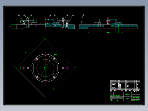 提升链轮轴承座机械加工工艺规程及工艺装备夹具设计【含CAD图和全套卡片】