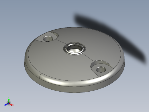 型材-KJN ZINC BOLT DOWN _00 BASE 098D100ZBS正等轴测缩略图