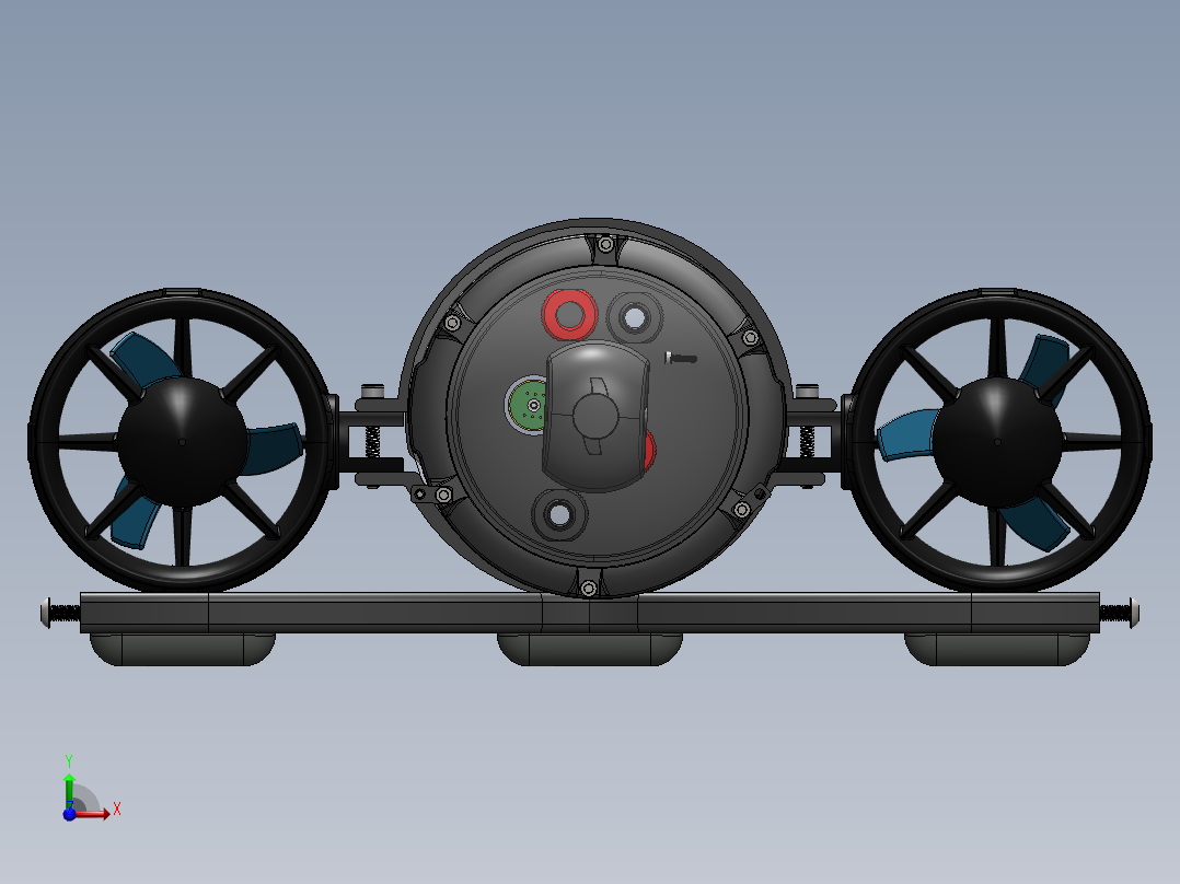 水下遥控飞行器-3-sw前视图
