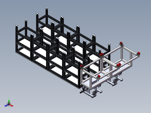 多头电子补胶机sw17可编辑正等轴测缩略图