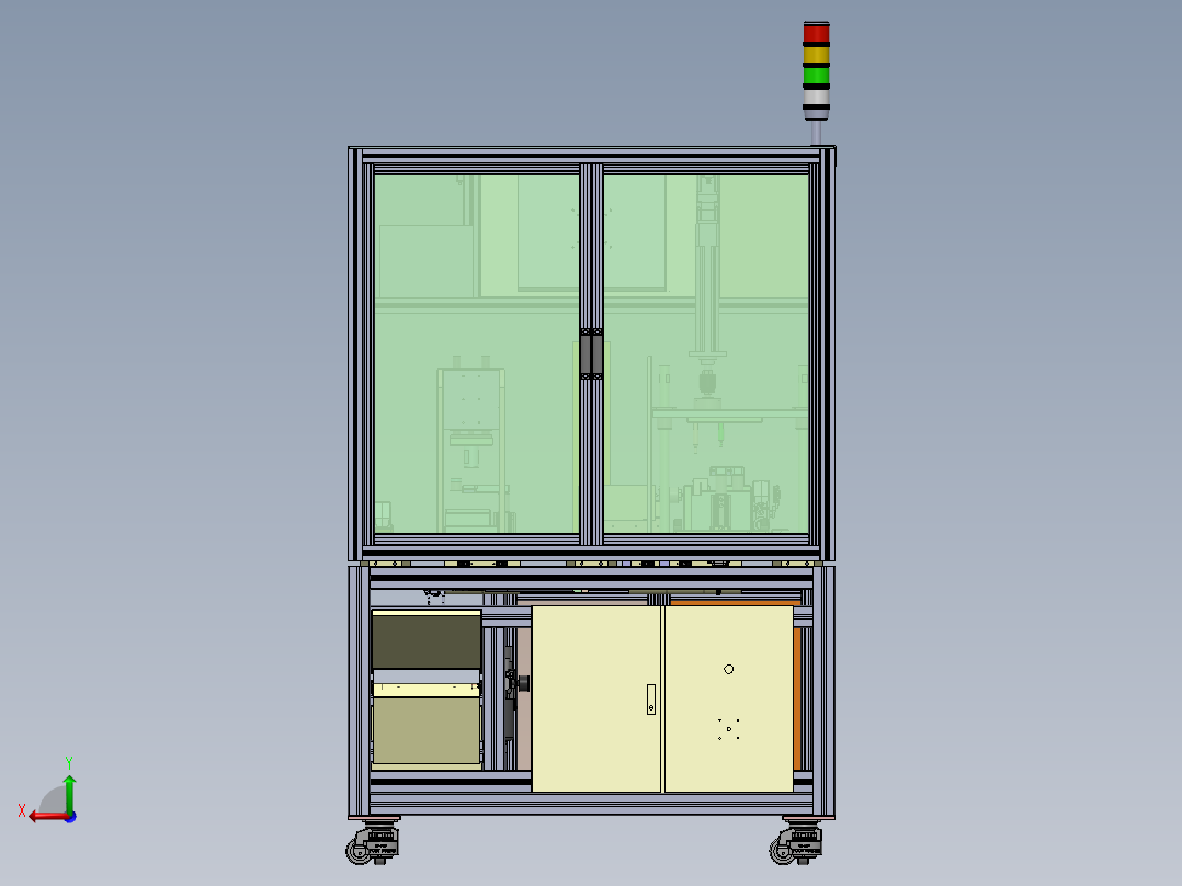 汽车大盖衬套和卡扣压装打标sw20可编辑后视图