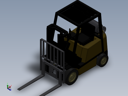 叉车模型