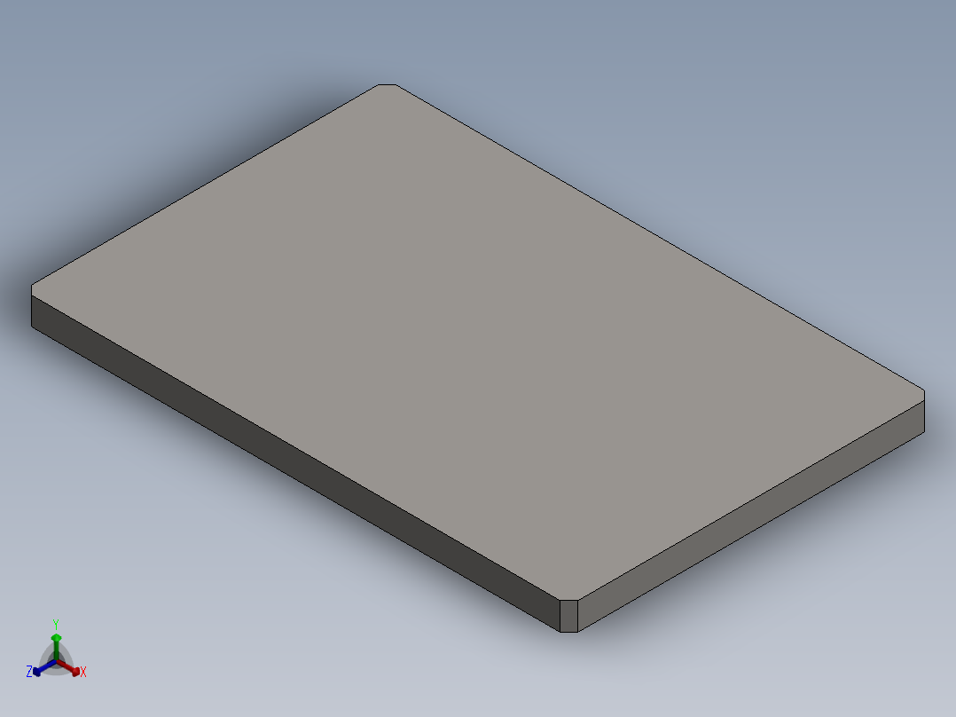 土豆切片机正等轴测图