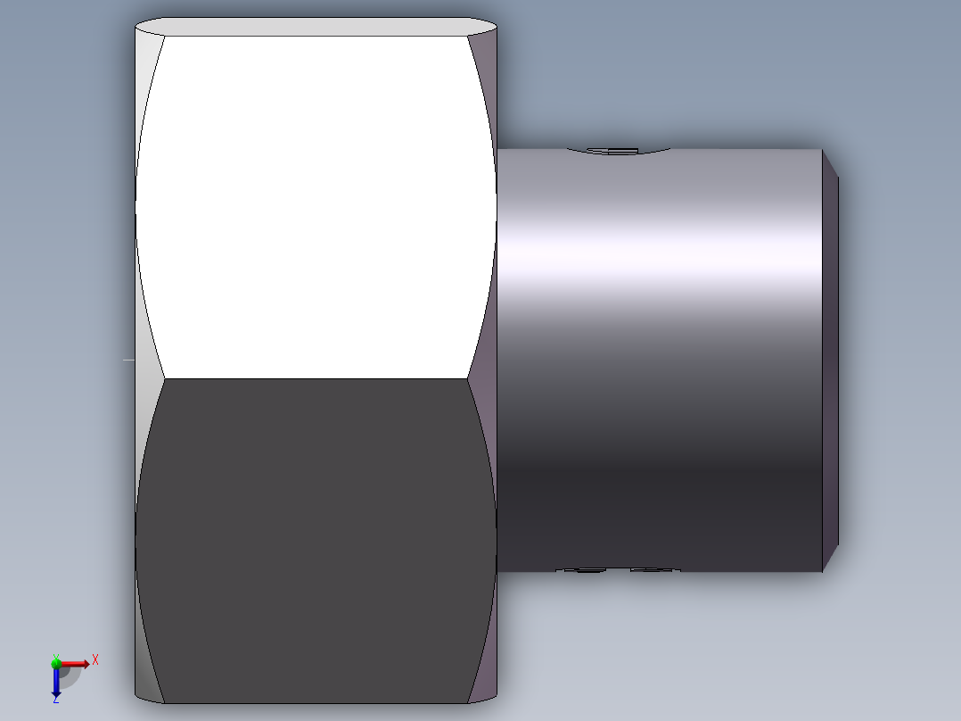 90度焊接接头、2WD-38X5.0.zip俯视图