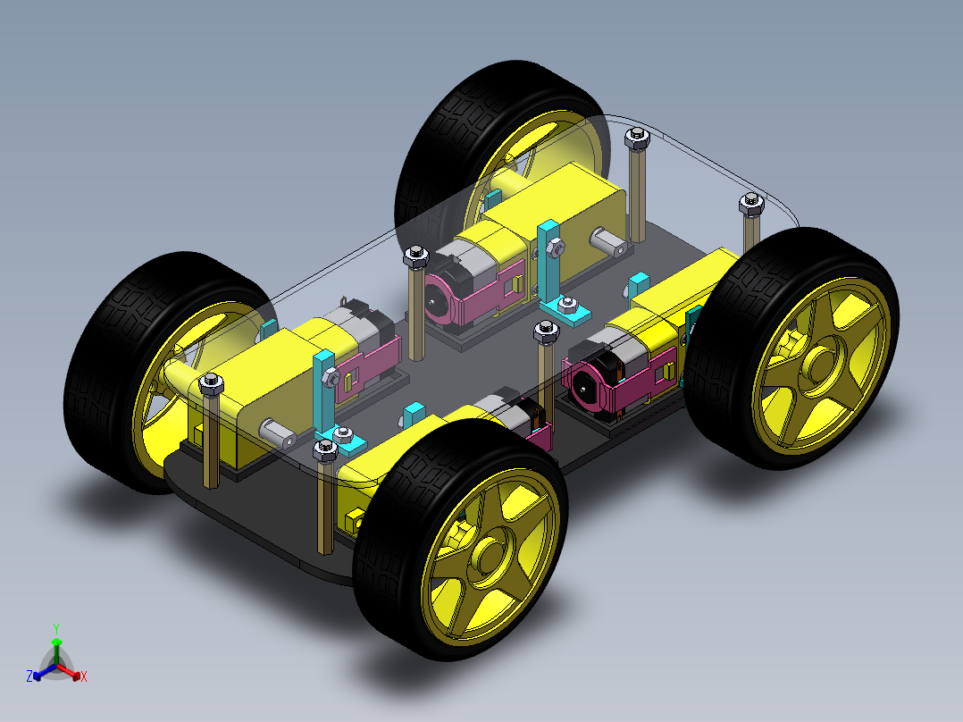 玩具(100)正等轴测图