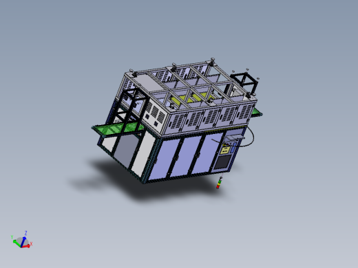 手机自动点胶固化设备