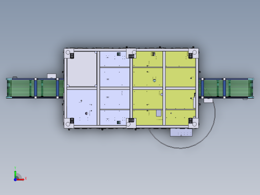 手机自动点胶固化设备前视缩略图
