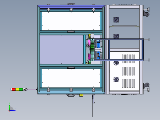 手机自动点胶固化设备左视缩略图