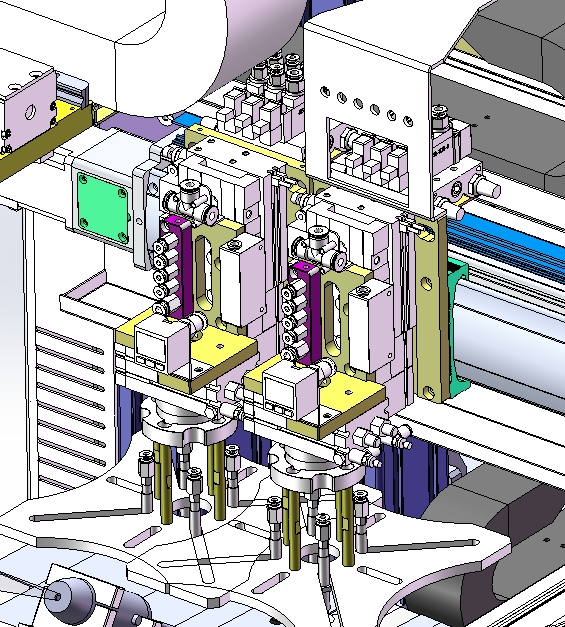 手机自动点胶固化设备