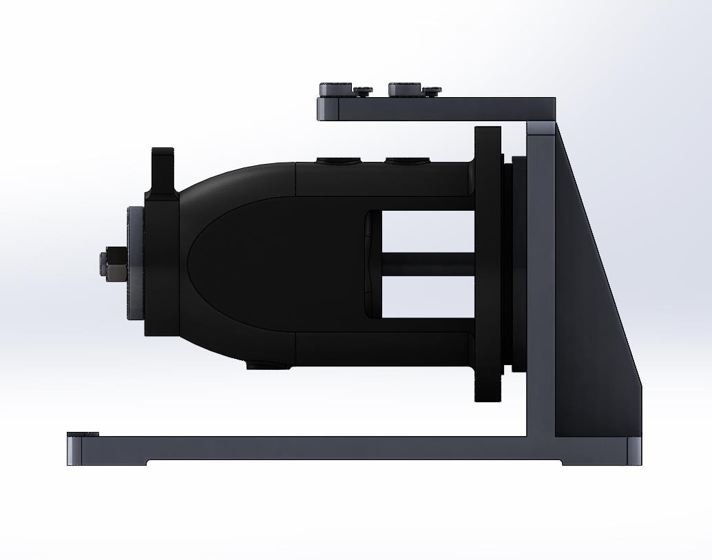 离心泵壳体钻孔夹具（CAD图+SW三维）