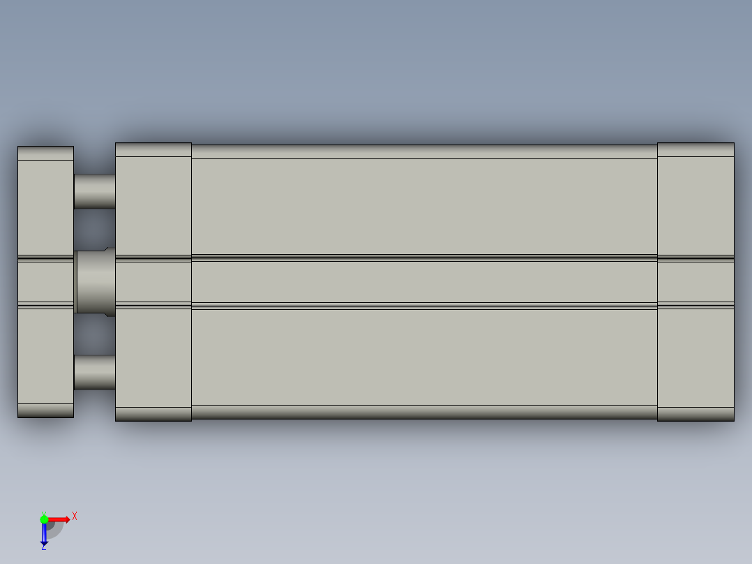 TACE25X50(0)+()俯视图