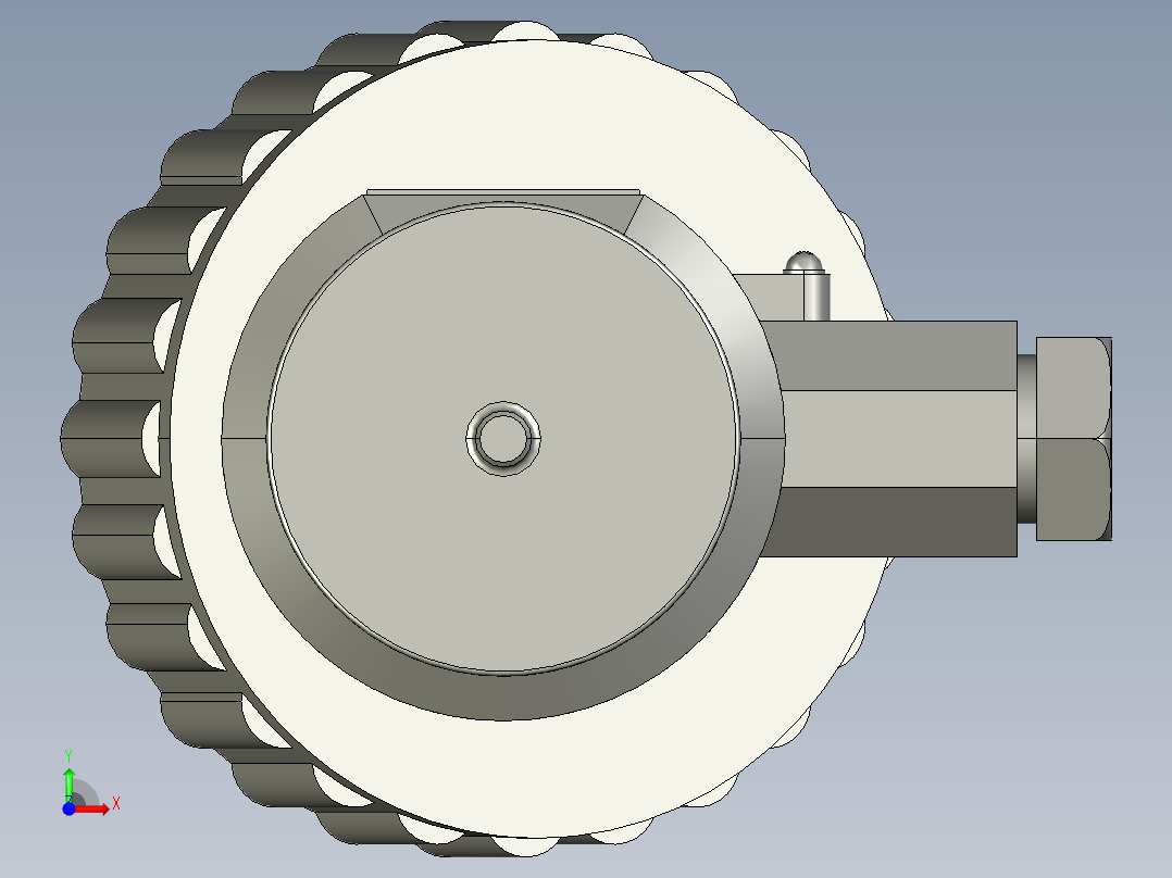 法兰卫生级温度传感器-20-200安装定制前视图