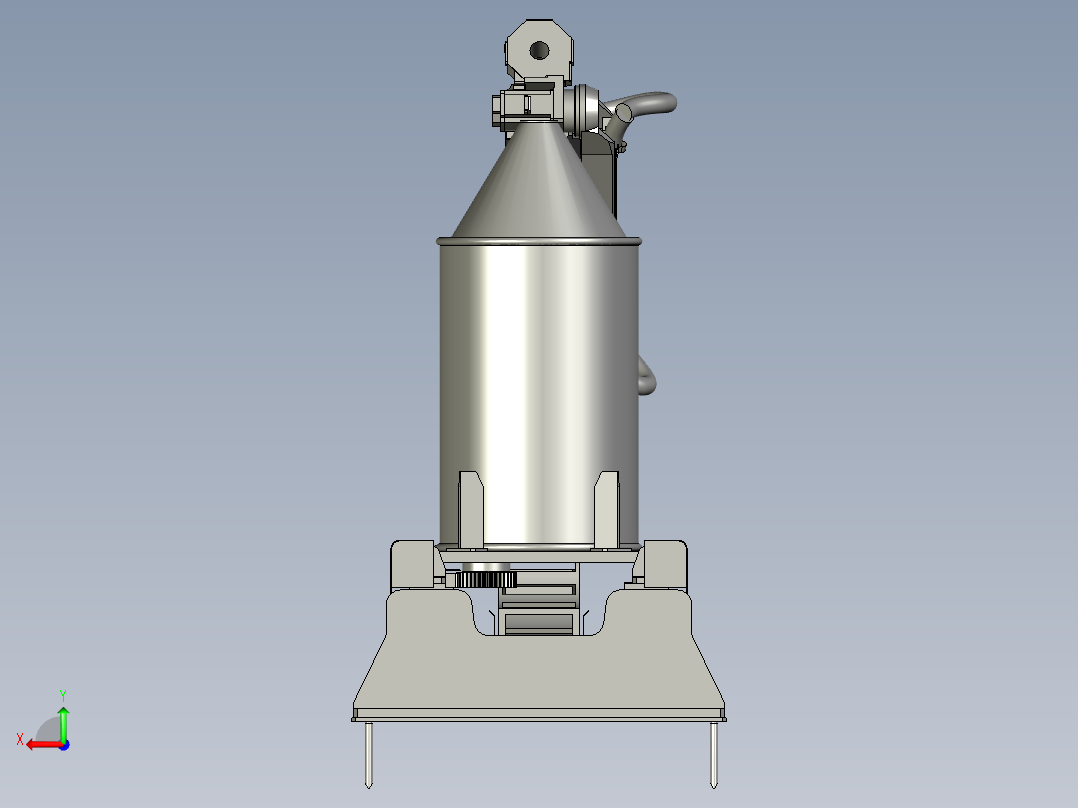 剪叉焊接机器人行走装置K1v20v4051后视图