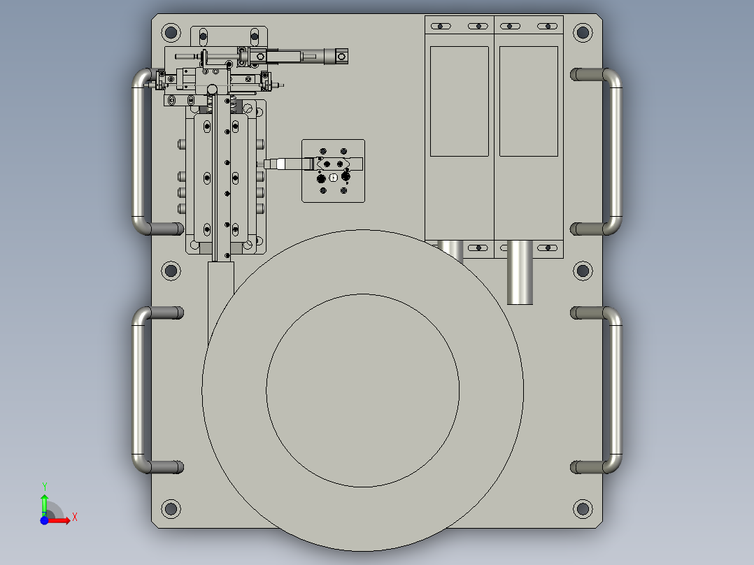 SPR-M15031-D01电容振动盘上料前视图