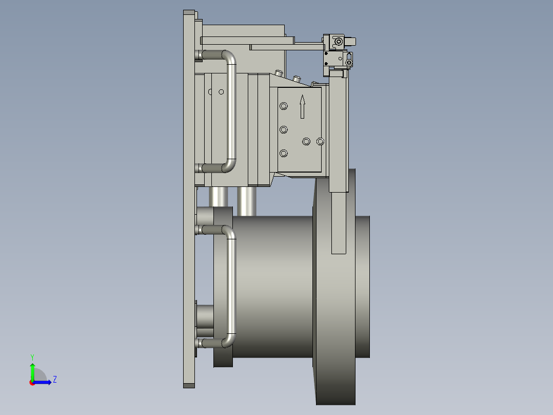 SPR-M15031-D01电容振动盘上料左视图
