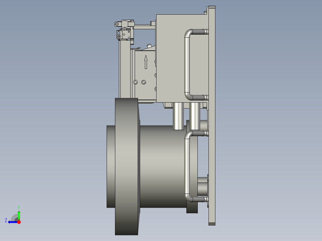 SPR-M15031-D01电容振动盘上料右视图