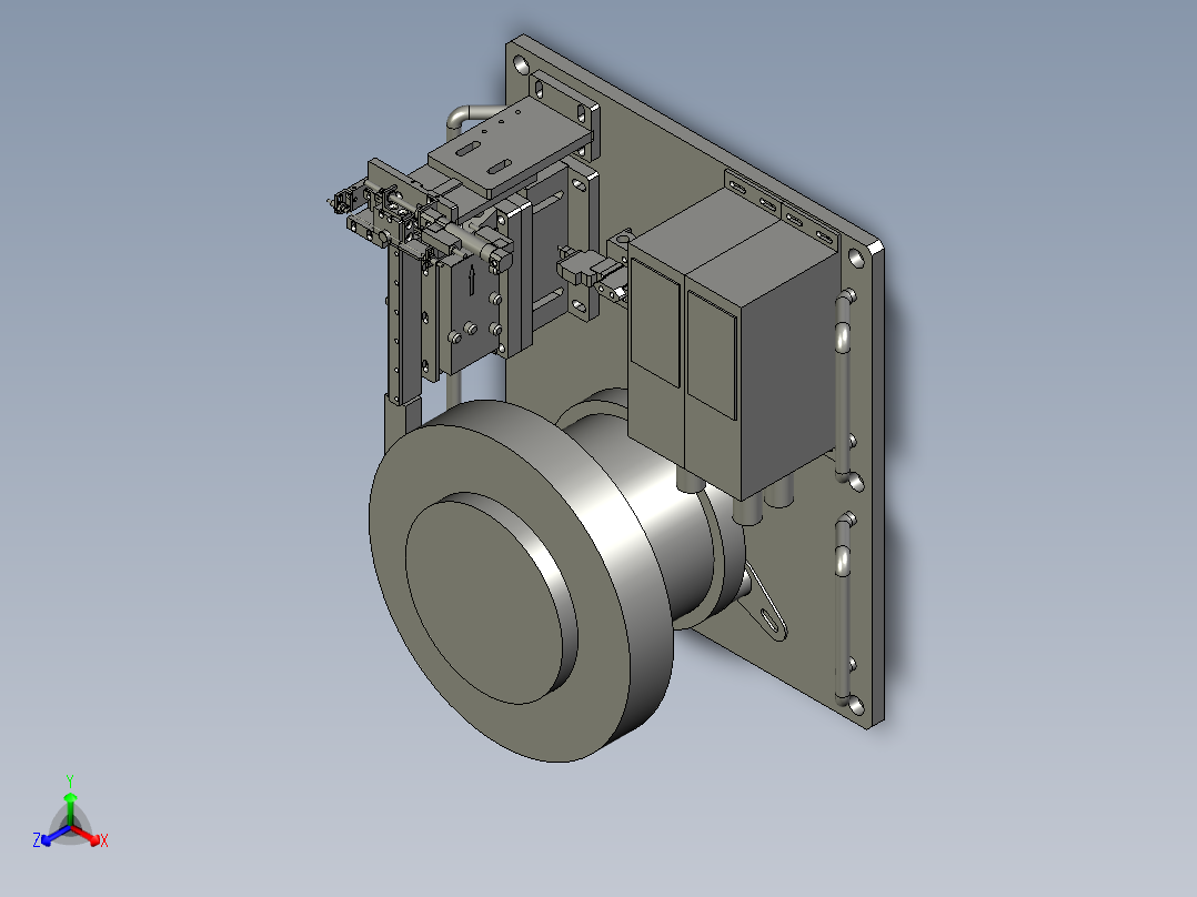 SPR-M15031-D01电容振动盘上料正等轴测图